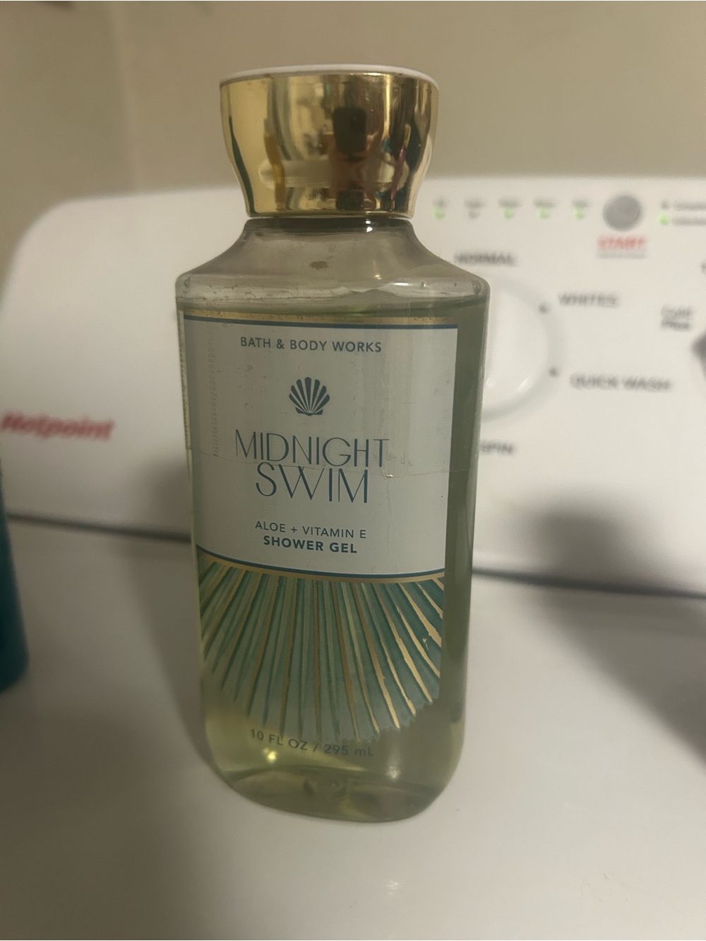 Bath & Body Works Midnight Swim Shower Gel - Seafoam Green & Gold